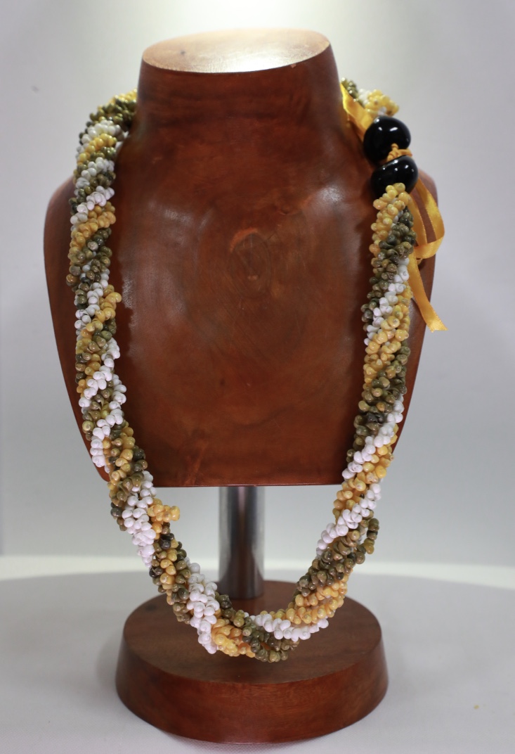 braided seaturtle nut necklace
